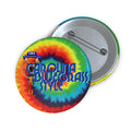 Carolina Bluegrass Style Tie-Dye Pin Button