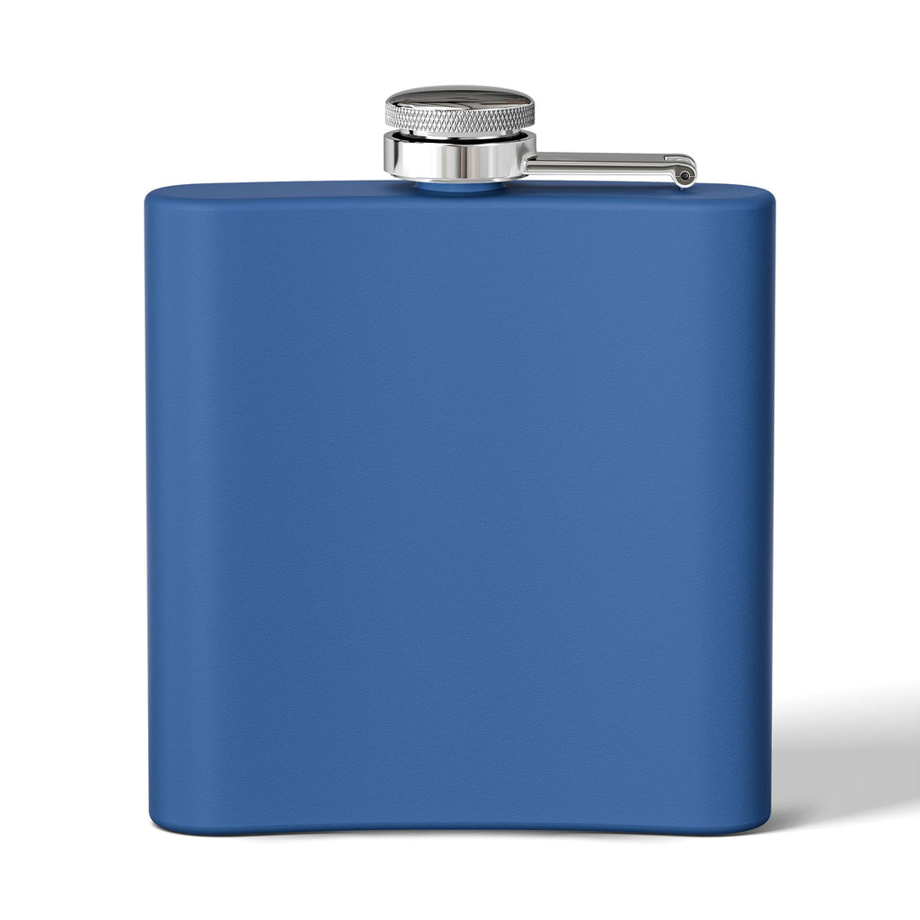 Bluegrass Flask – "Carolina Bluegrass Style" Stainless Steel 6oz Hip Flask