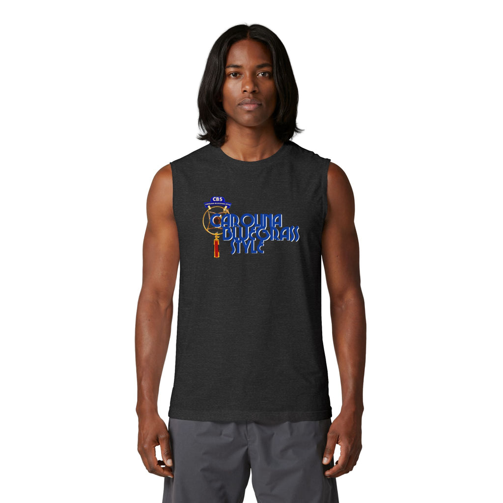 Bluegrass Muscle Tank – "Carolina Bluegrass Style" Music Tee