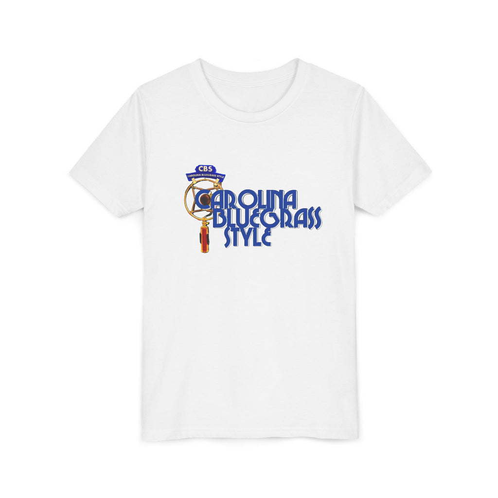 Youth Tee — "Carolina Bluegrass Style" Graphic T-Shirt