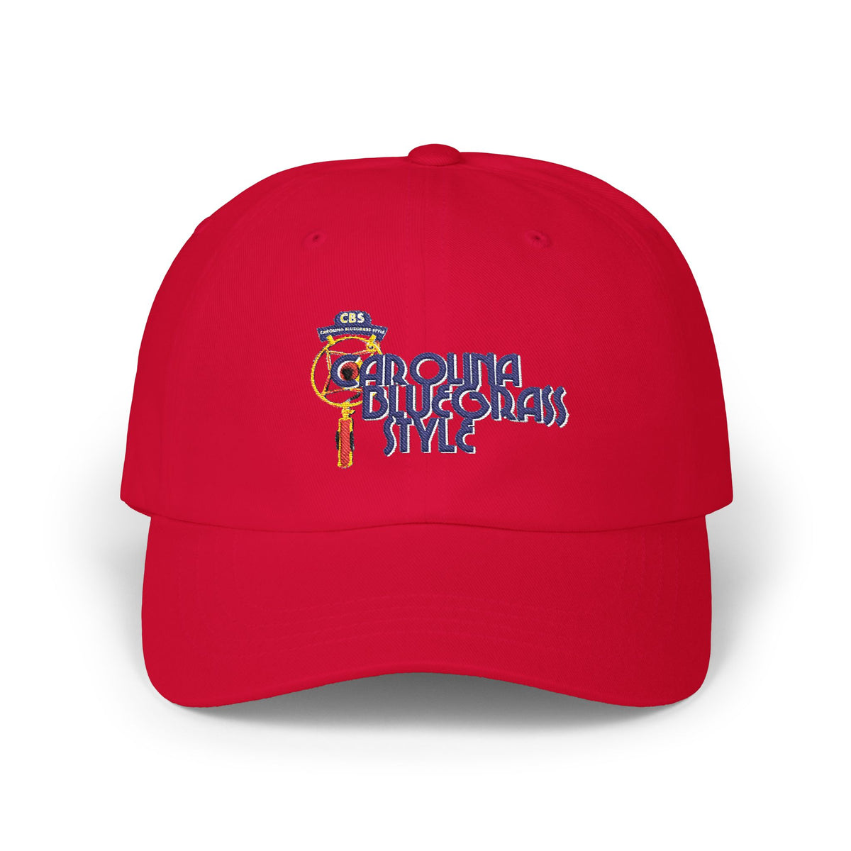 Carolina Bluegrass Style Dad Cap | Embroidered Baseball Hat