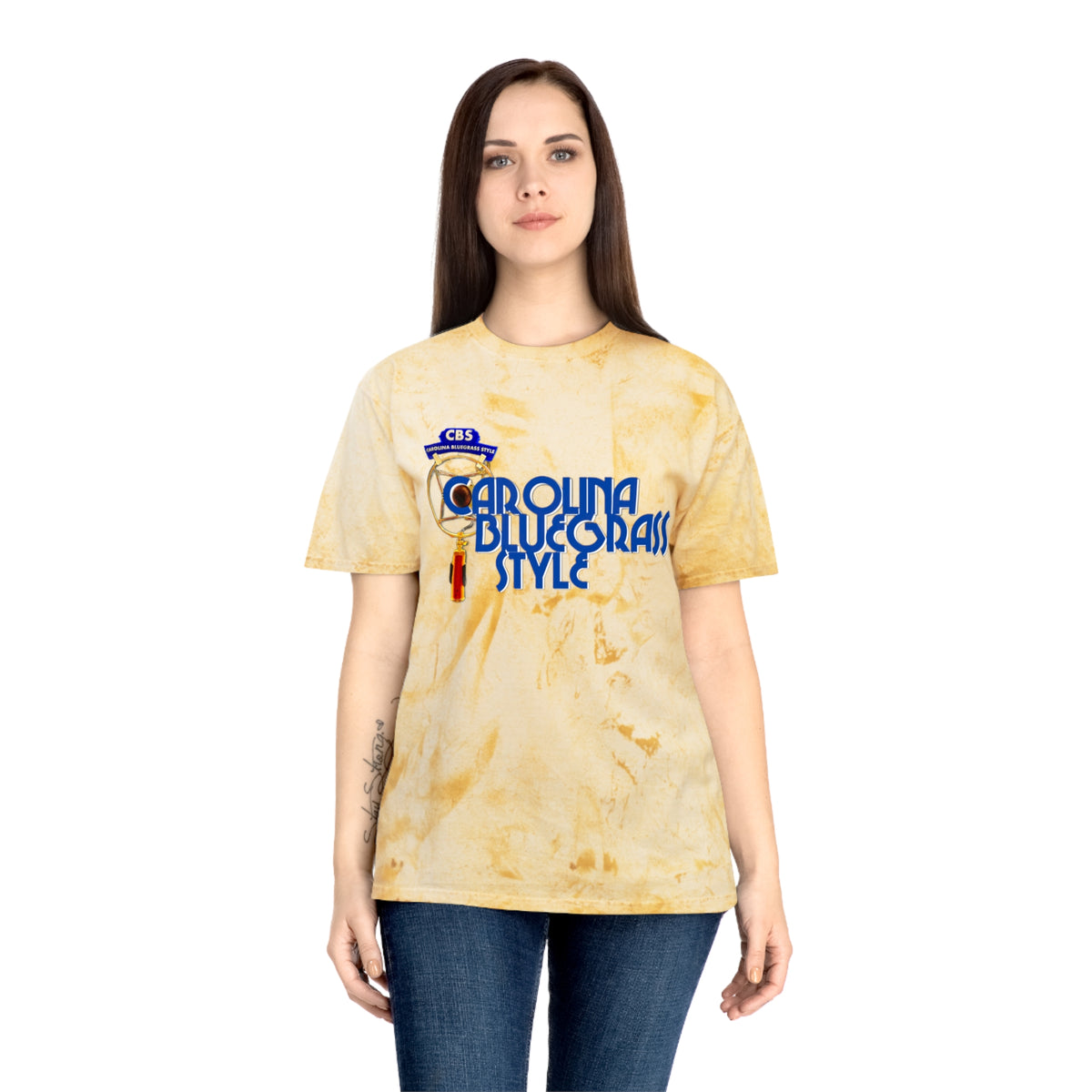 Carolina Bluegrass Style Tie-Dye T-Shirt