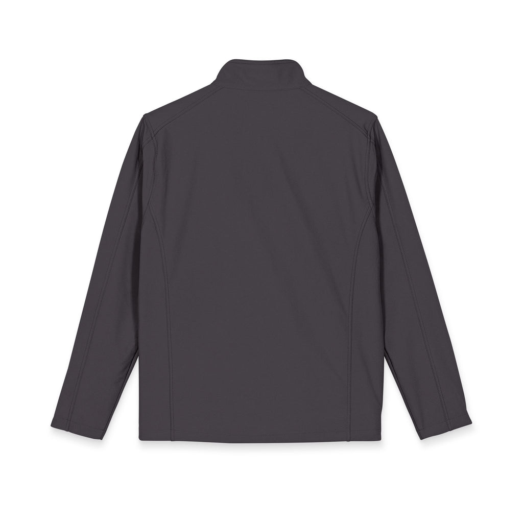 Embroidered Soft Shell Jacket - Men's Core Port Authority, Red with Small Logo