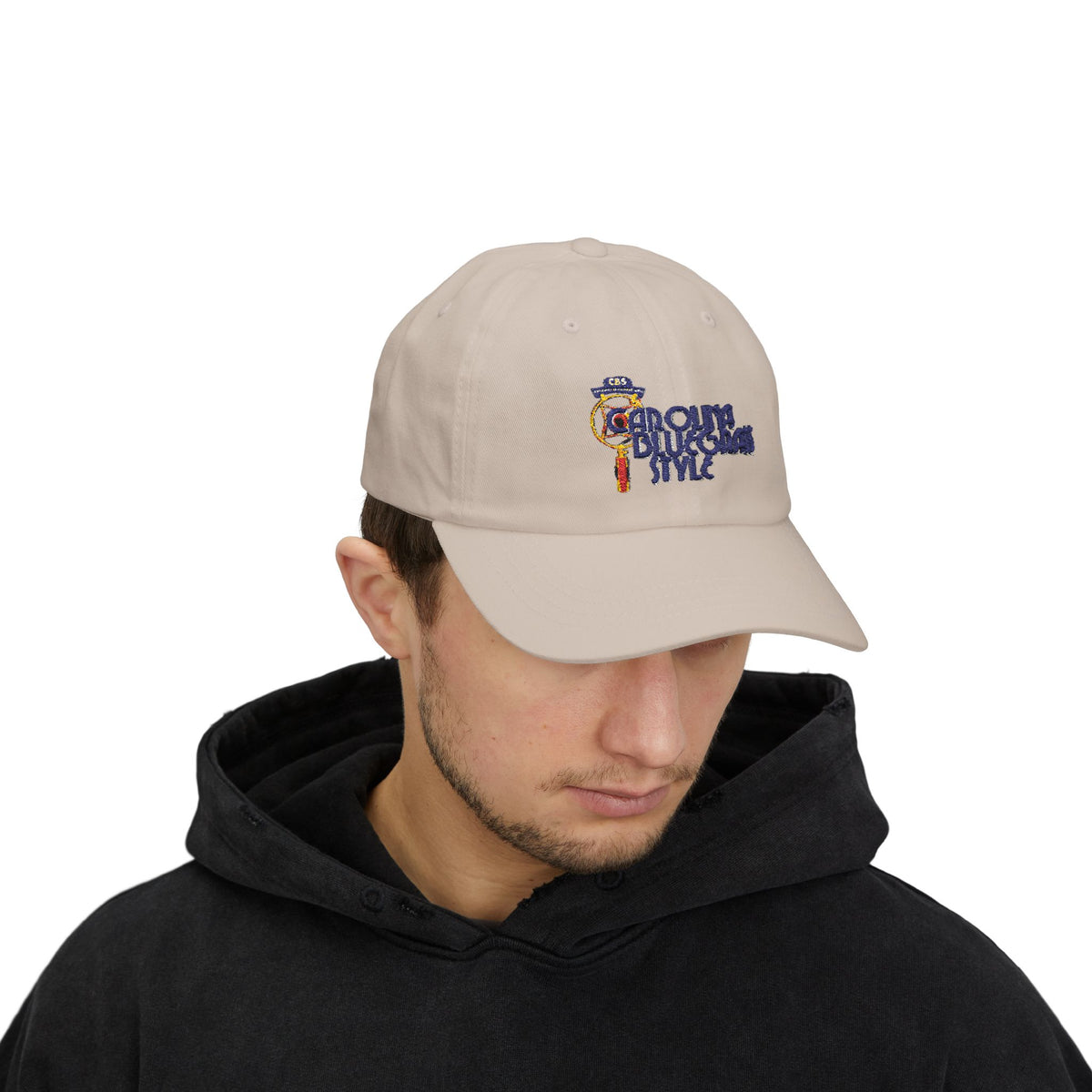 Carolina Bluegrass Style Dad Cap | Embroidered Baseball Hat