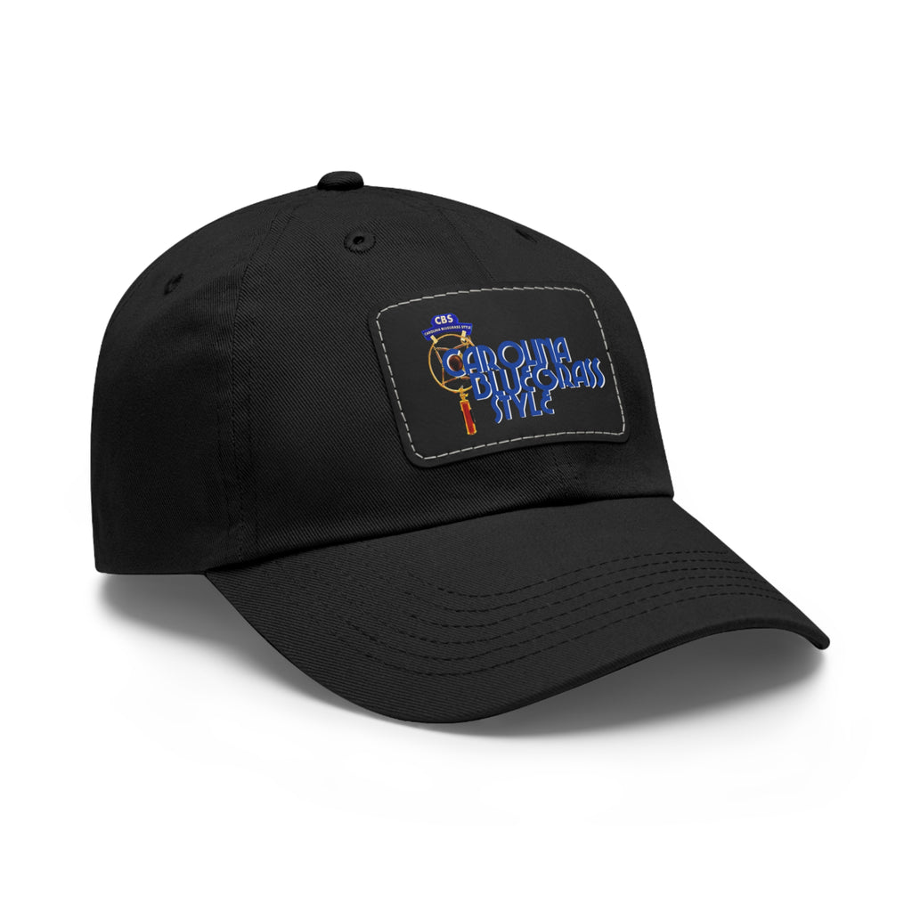 Carolina Bluegrass Style Dad Hat | Leather Patch Rectangle
