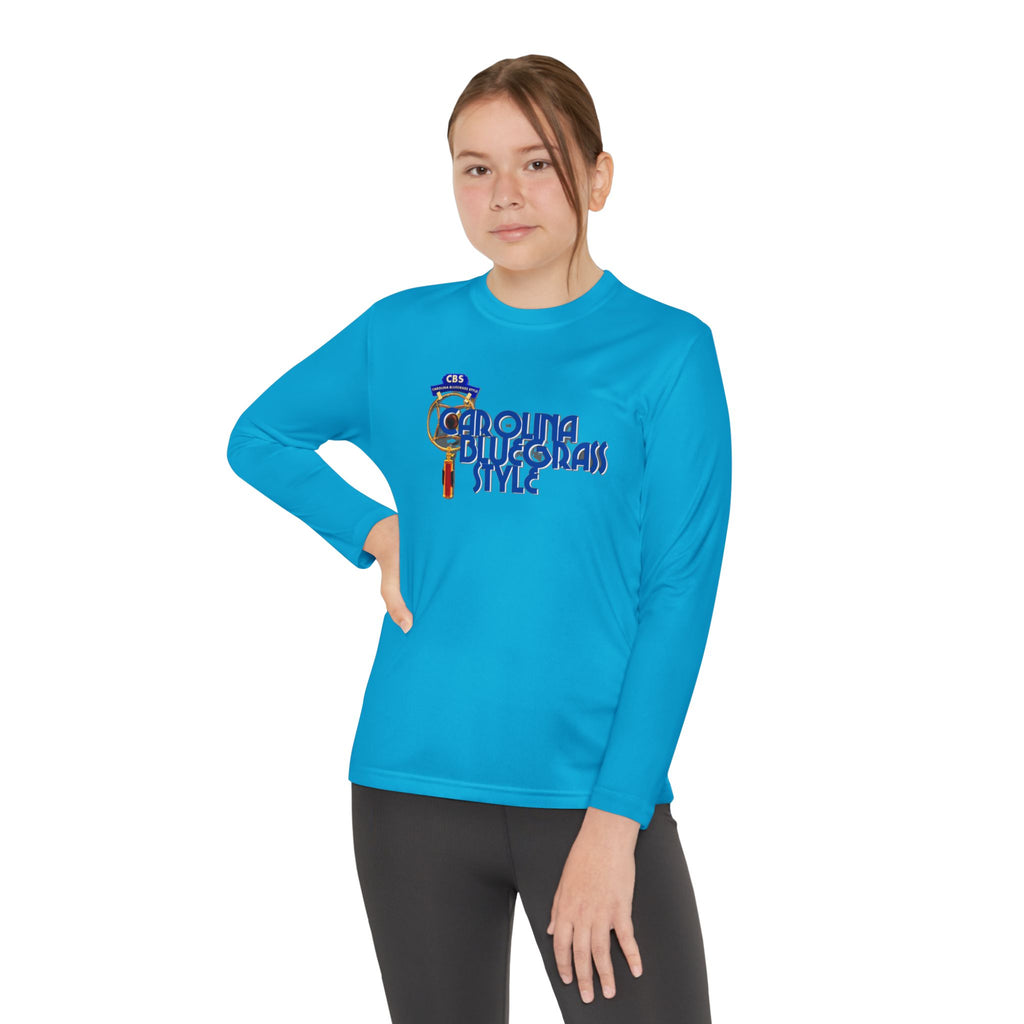 Carolina Bluegrass Style Youth Long Sleeve Tee