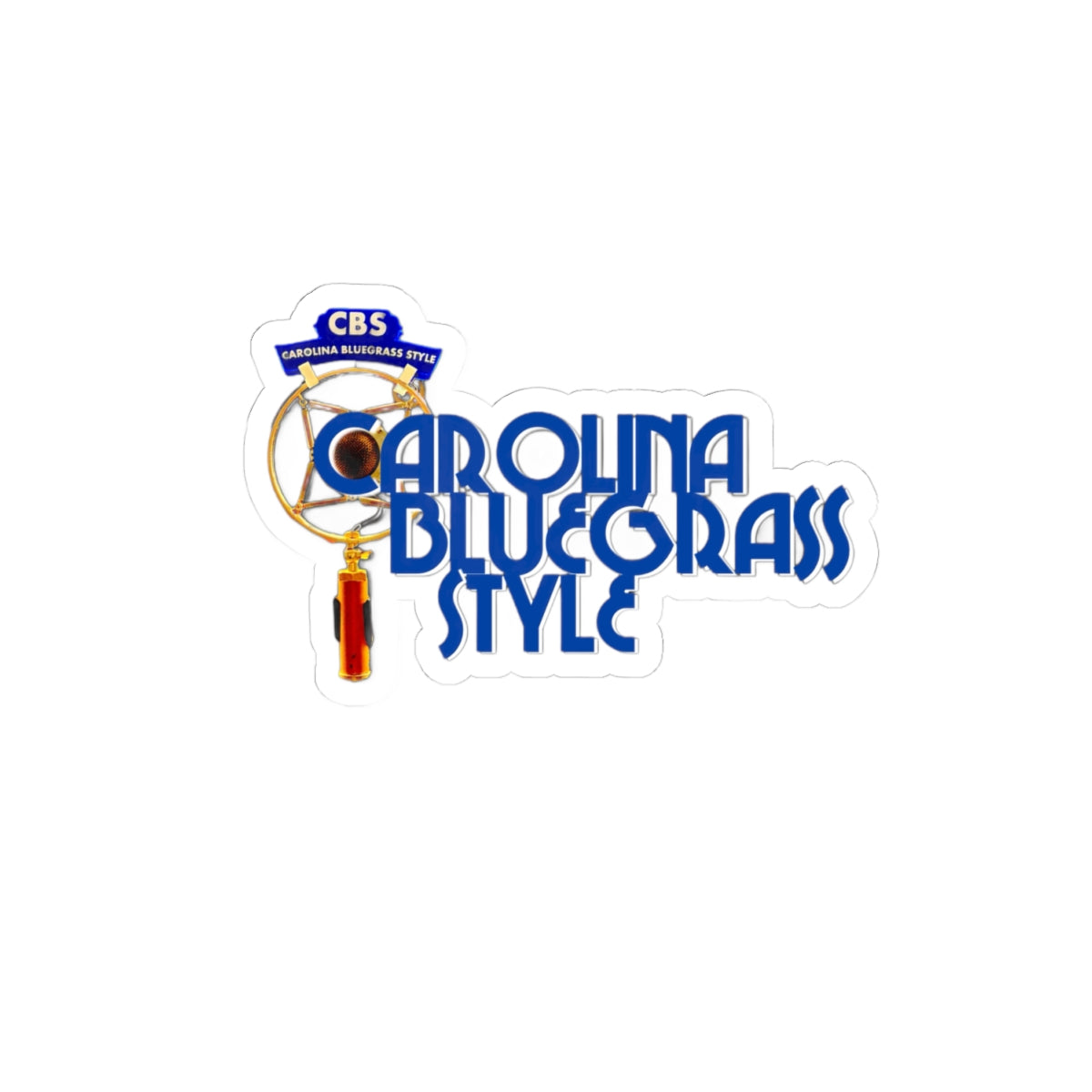 Carolina Bluegrass Style Sticker | Kiss-Cut Vinyl Decal