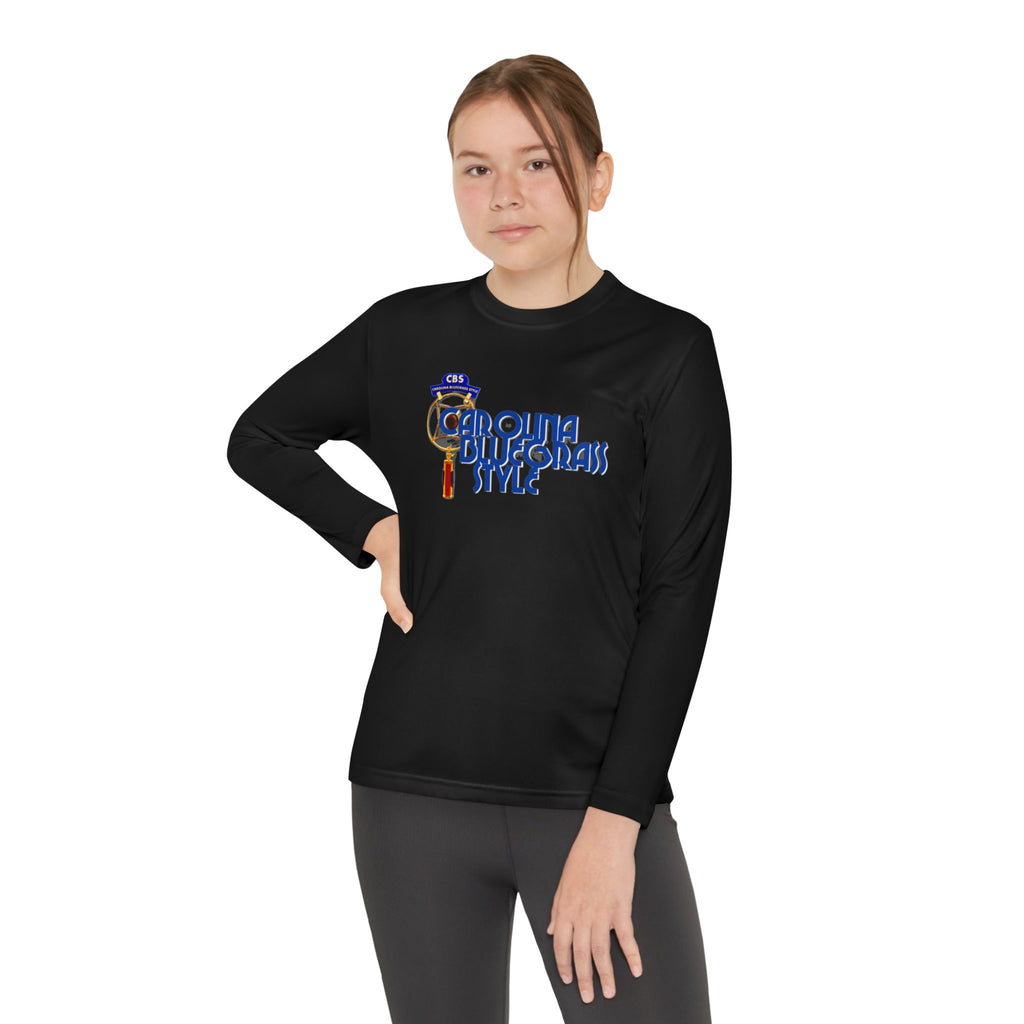 Carolina Bluegrass Style Youth Long Sleeve Tee