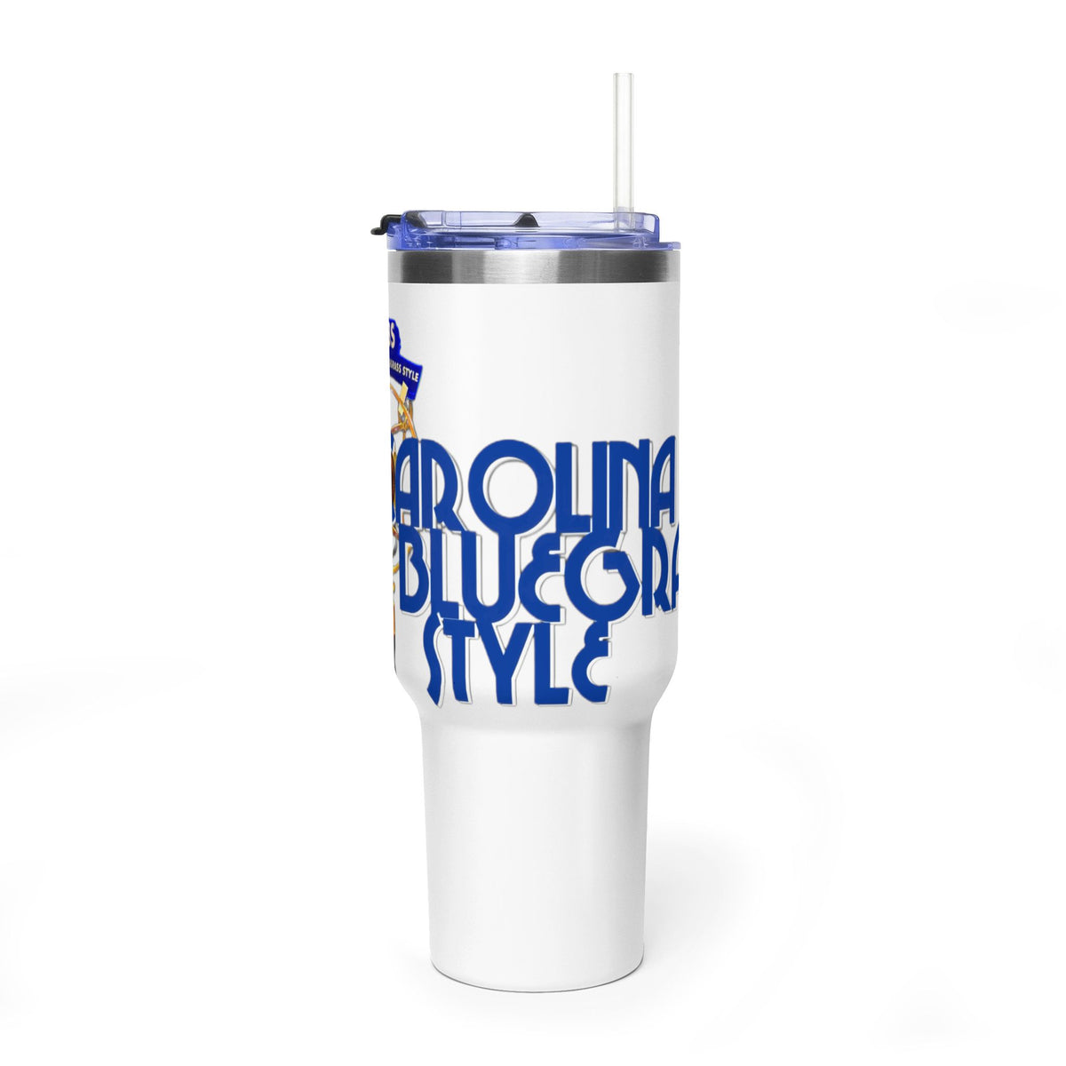 40oz Vacuum Tumbler — Carolina Bluegrass Style Travel Mug