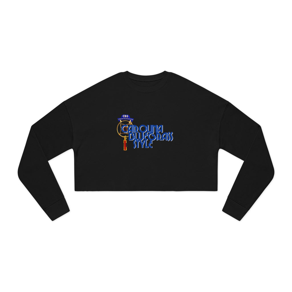 Cropped Sweatshirt — 'Carolina Bluegrass Style' Graphic Crop Top