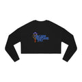 Cropped Sweatshirt — 'Carolina Bluegrass Style' Graphic Crop Top