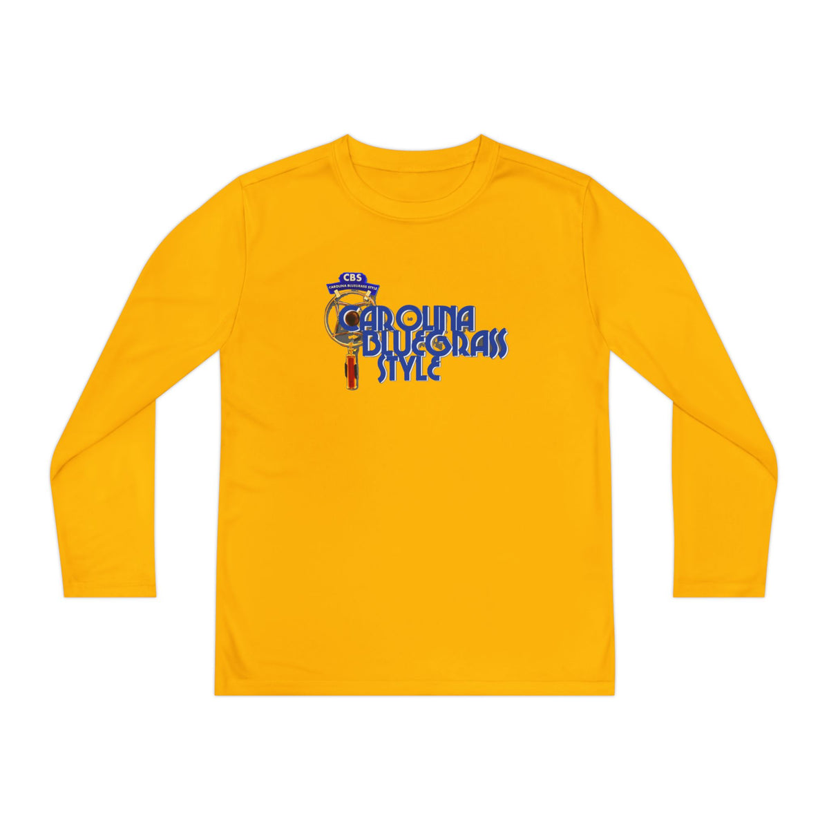Carolina Bluegrass Style Youth Long Sleeve Tee