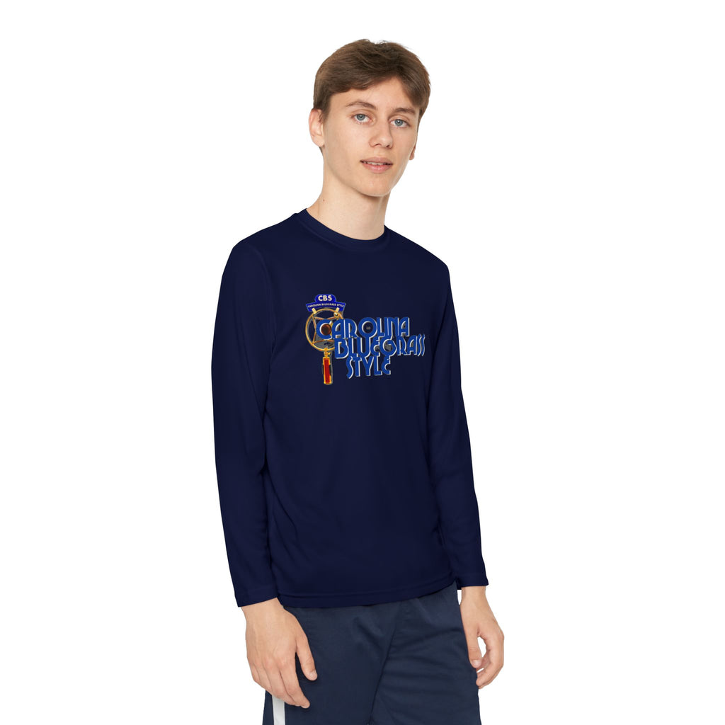 Carolina Bluegrass Style Youth Long Sleeve Tee