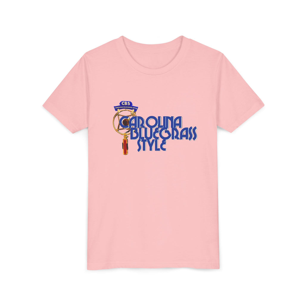 Youth Tee — "Carolina Bluegrass Style" Graphic T-Shirt