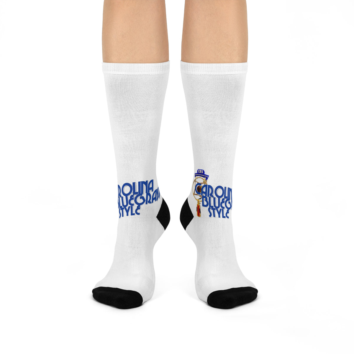 Cushioned Crew Socks — Bluegrass Logo Athletic Crew Socks