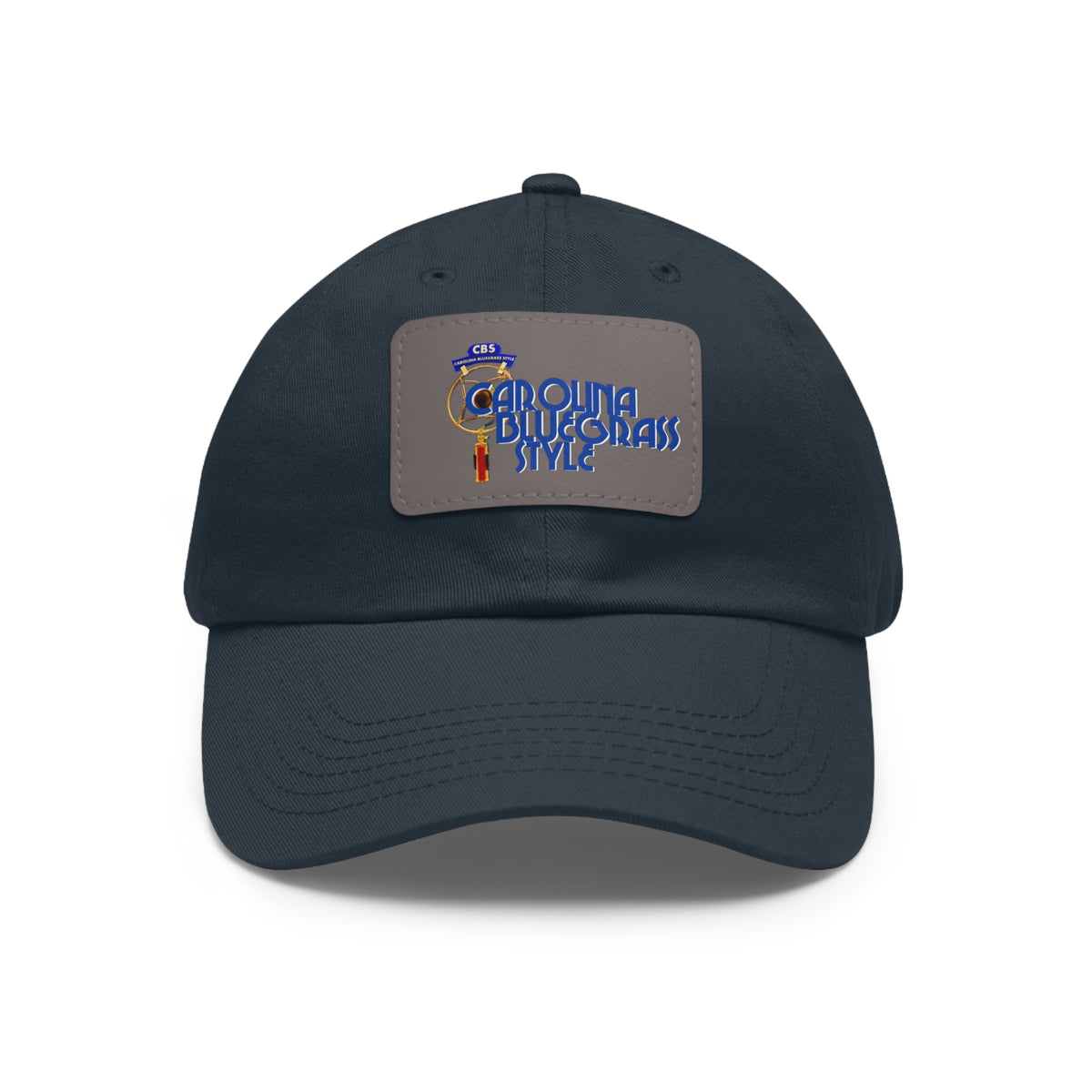 Carolina Bluegrass Style Dad Hat | Leather Patch Rectangle