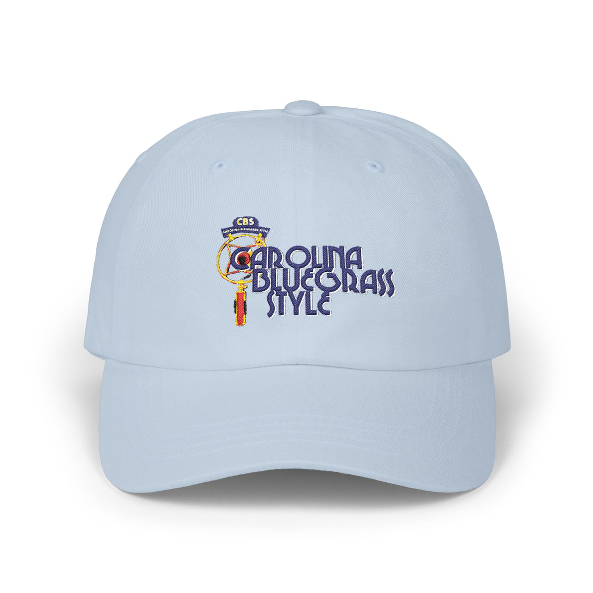 Carolina Bluegrass Style Dad Cap | Embroidered Baseball Hat