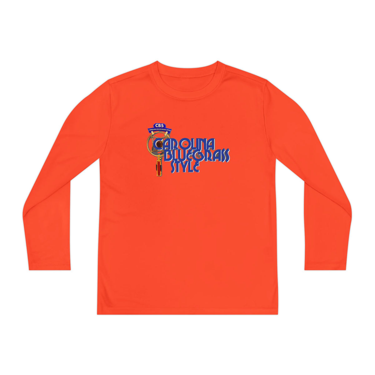 Carolina Bluegrass Style Youth Long Sleeve Tee