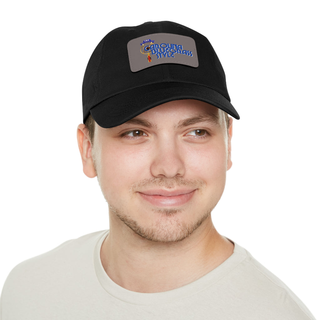 Carolina Bluegrass Style Dad Hat | Leather Patch Rectangle