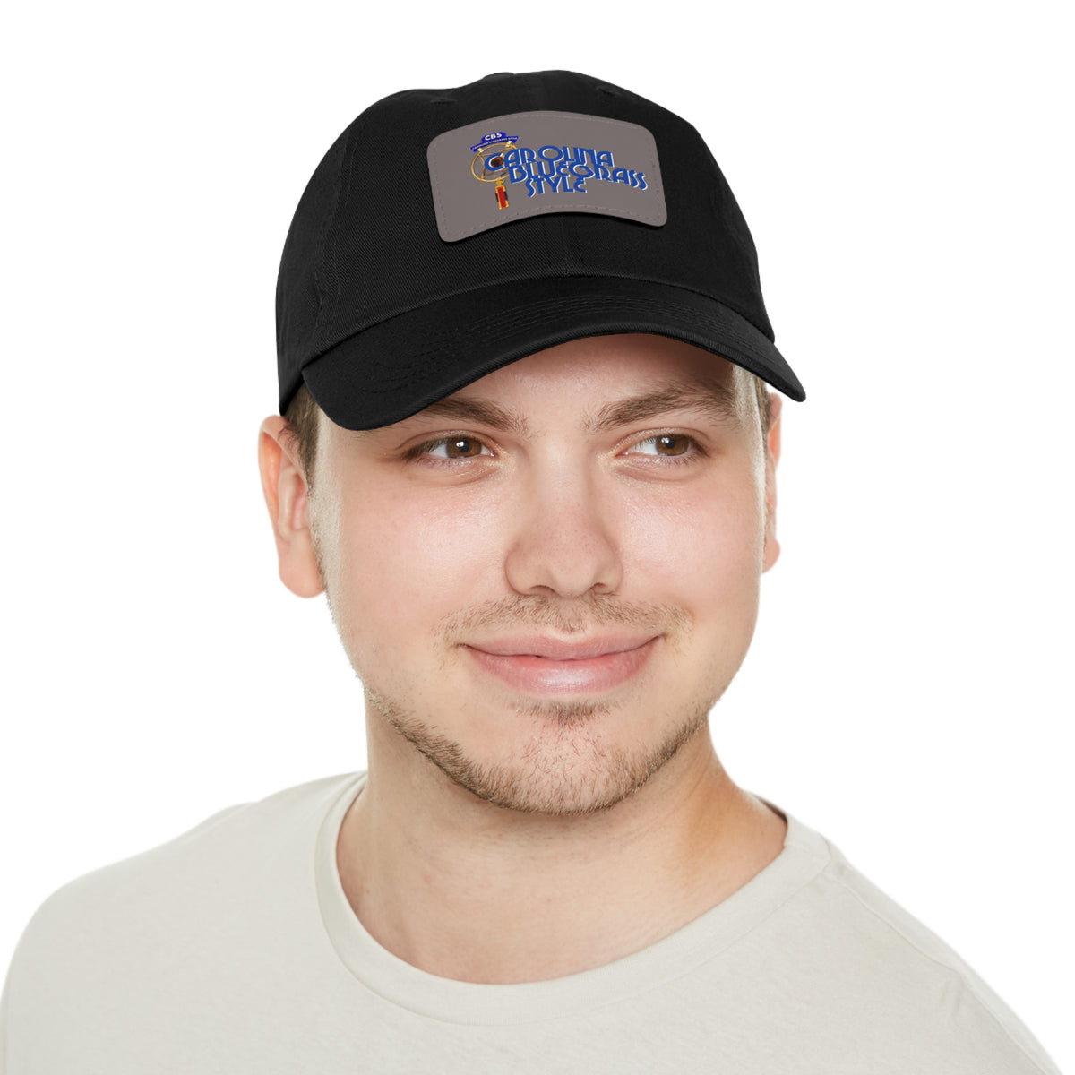 Carolina Bluegrass Style Dad Hat | Leather Patch Rectangle