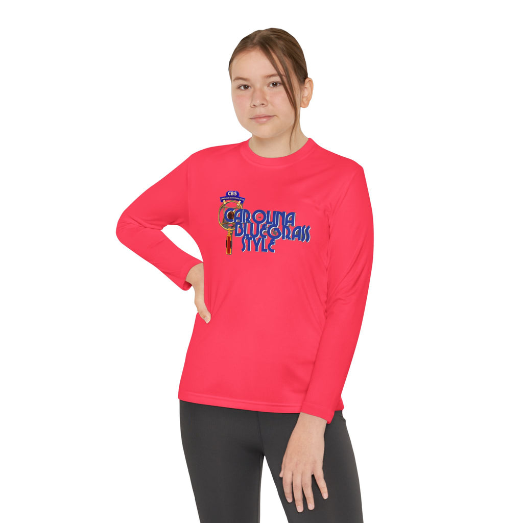 Carolina Bluegrass Style Youth Long Sleeve Tee