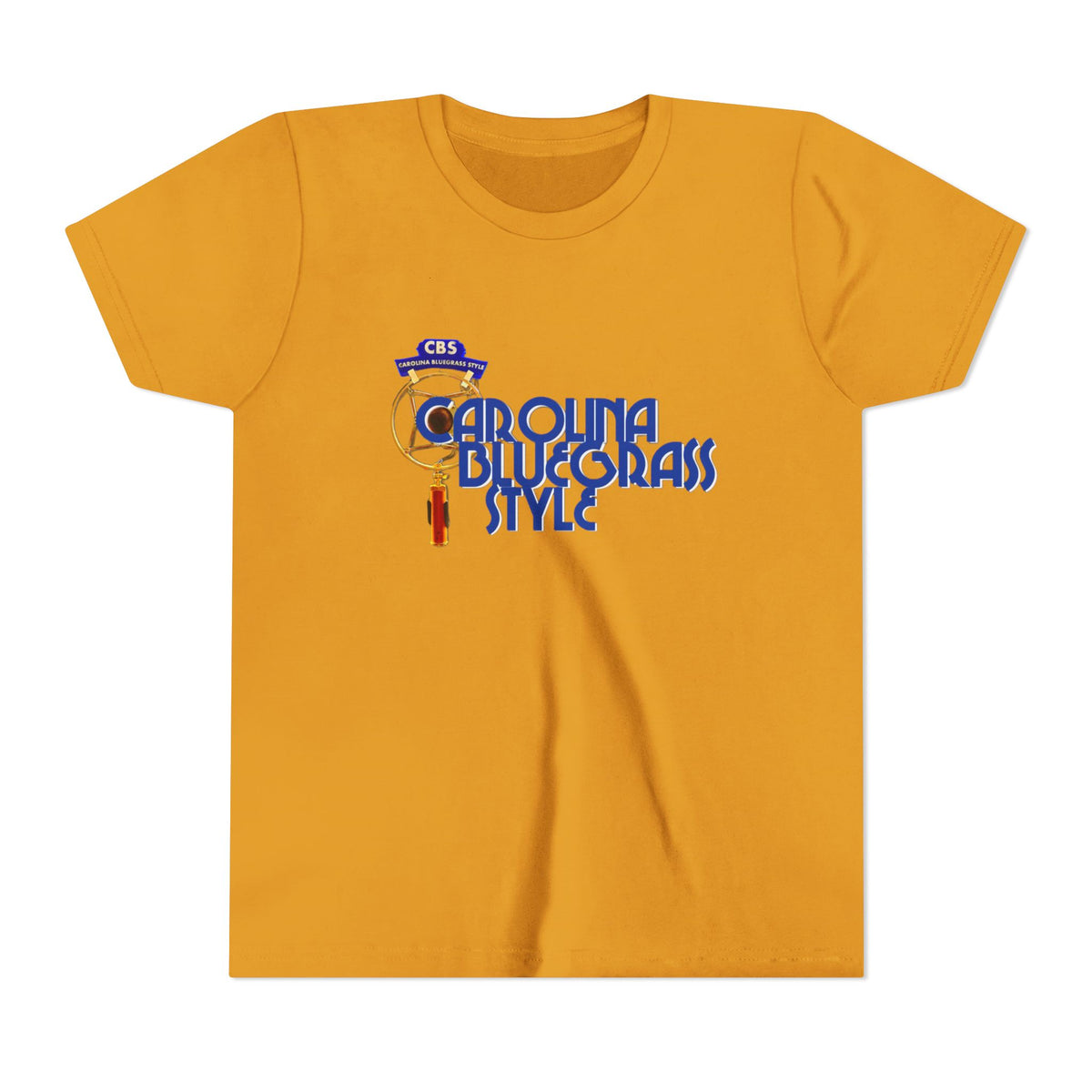 Youth Tee — "Carolina Bluegrass Style" Graphic T-Shirt