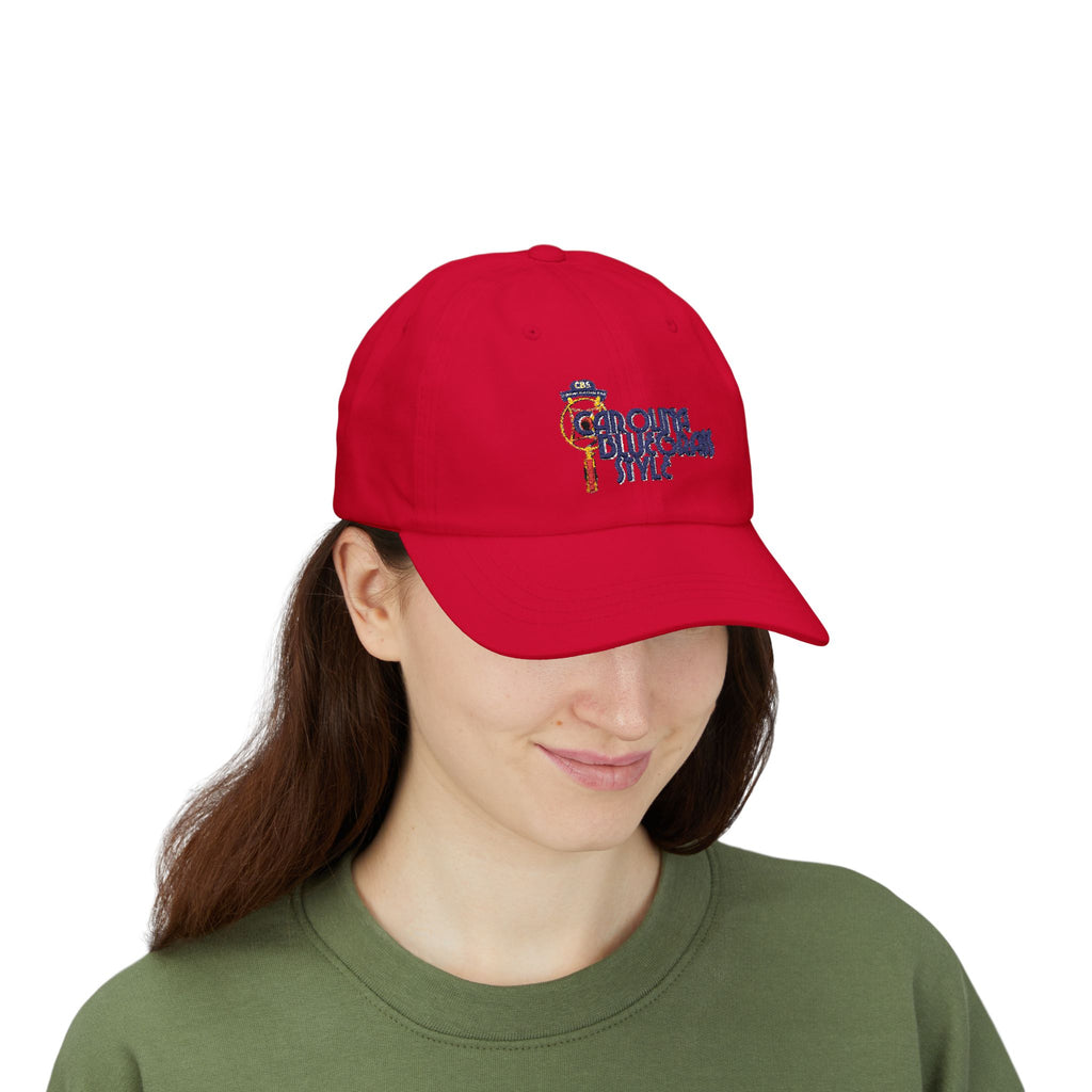 Carolina Bluegrass Style Dad Cap | Embroidered Baseball Hat