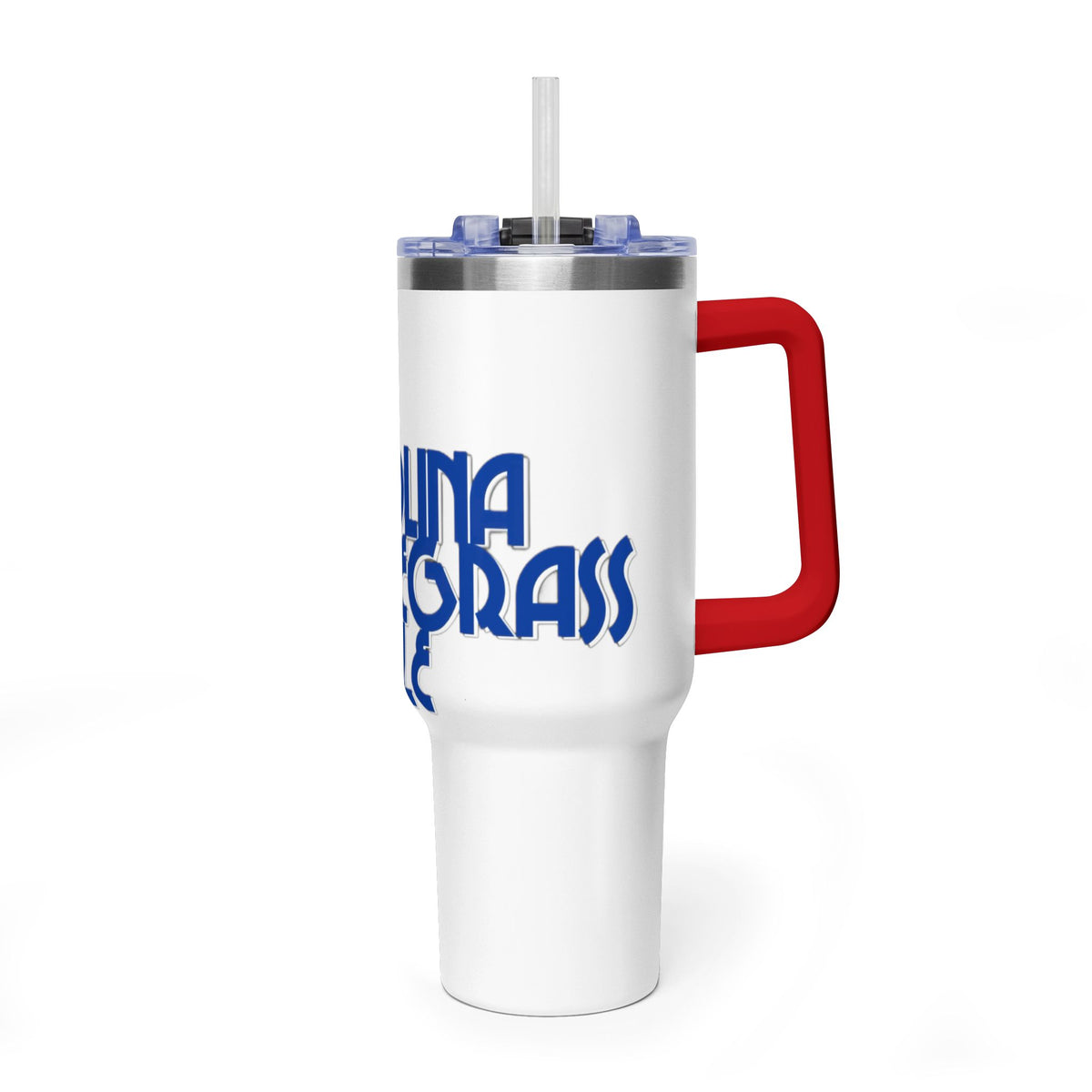 40oz Vacuum Tumbler — Carolina Bluegrass Style Travel Mug