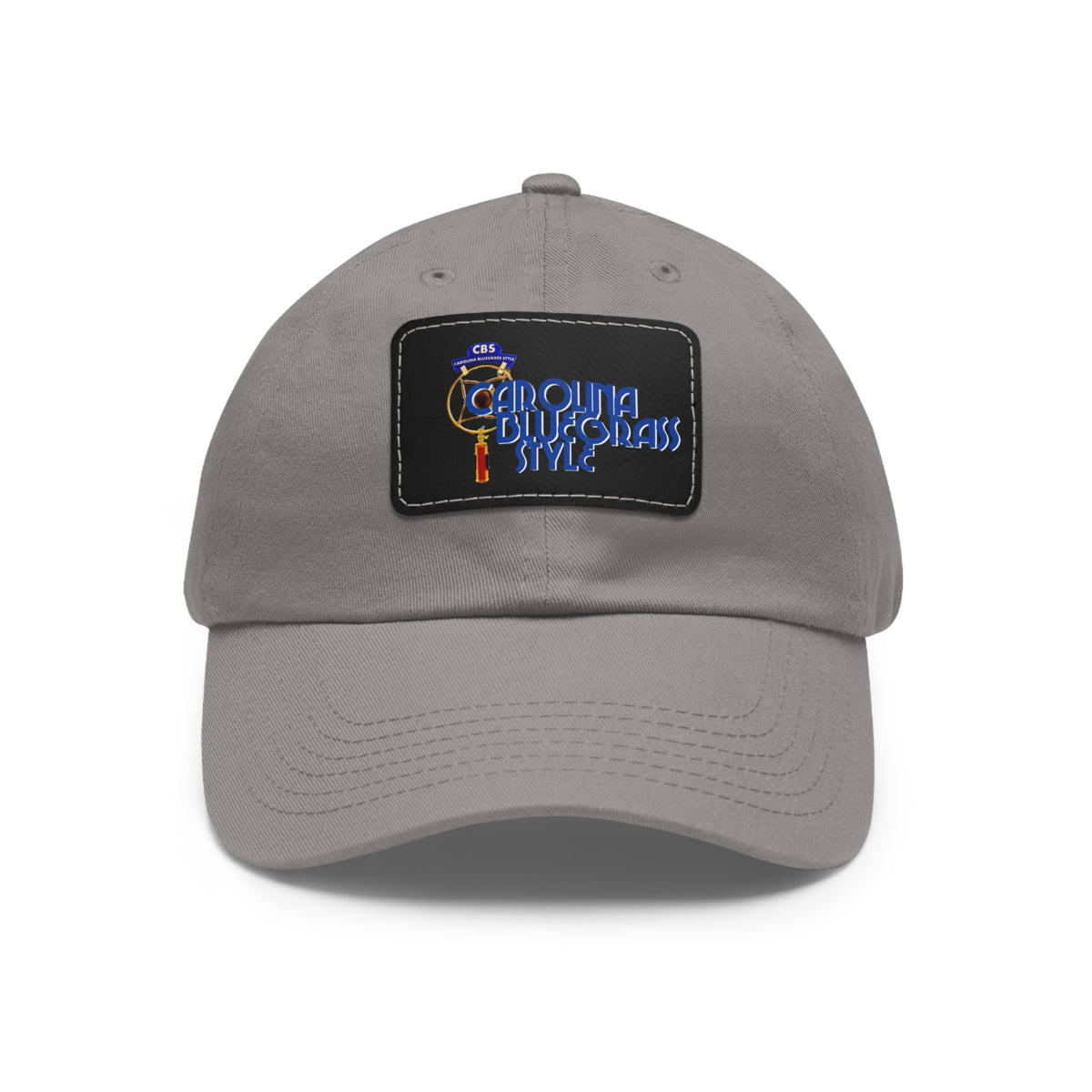 Carolina Bluegrass Style Dad Hat | Leather Patch Rectangle