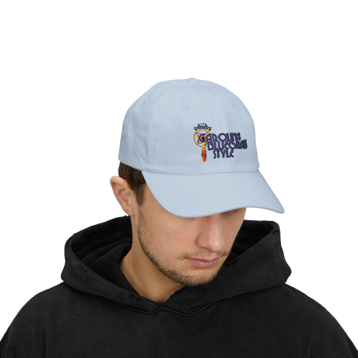 Carolina Bluegrass Style Dad Cap | Embroidered Baseball Hat