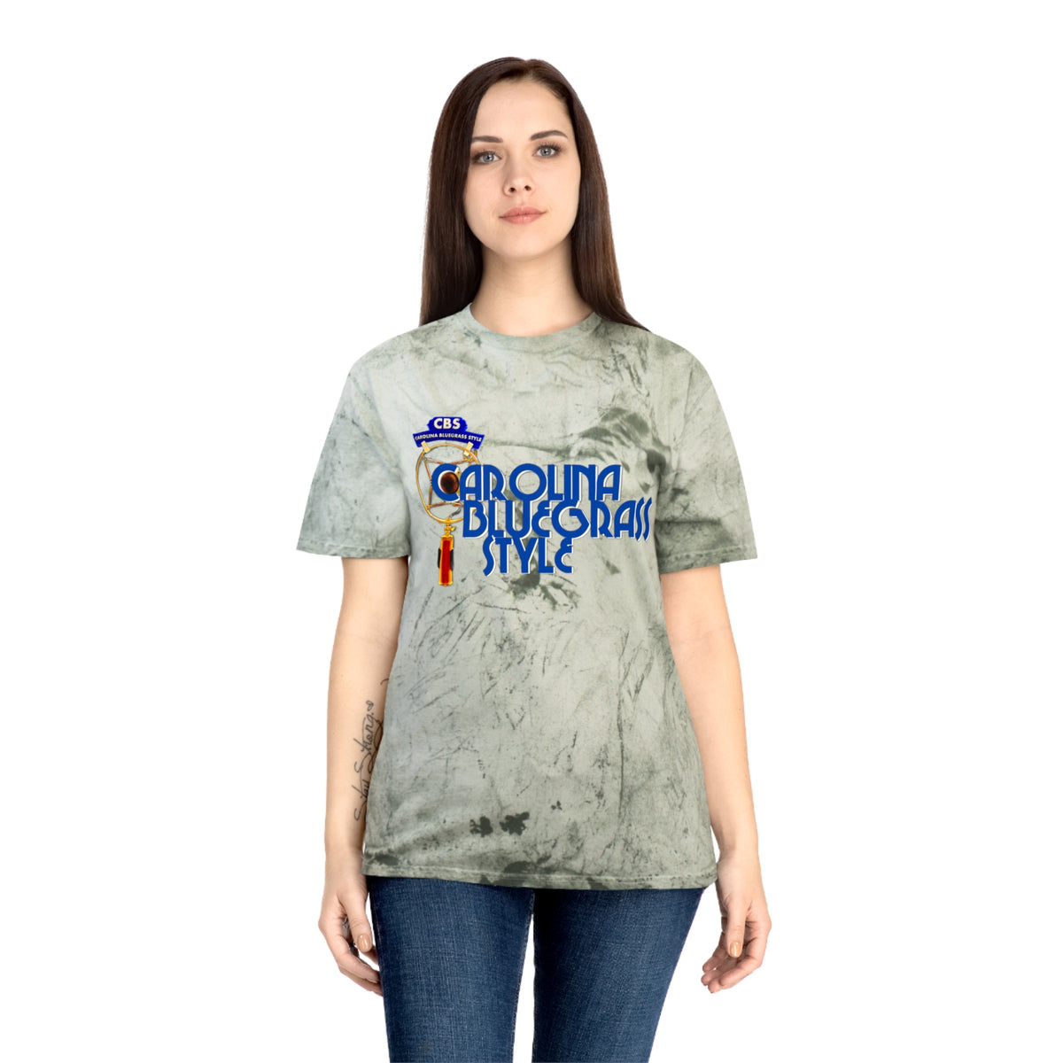 Carolina Bluegrass Style Tie-Dye T-Shirt