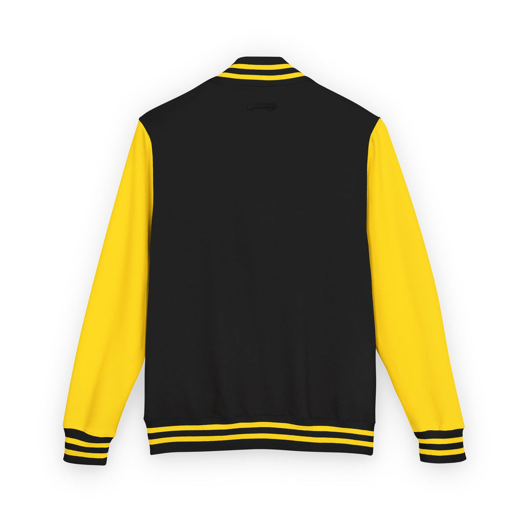 Retro Cheerleader Letterman Jacket — 'Cheer Squad' Embroidered Varsity Jacket