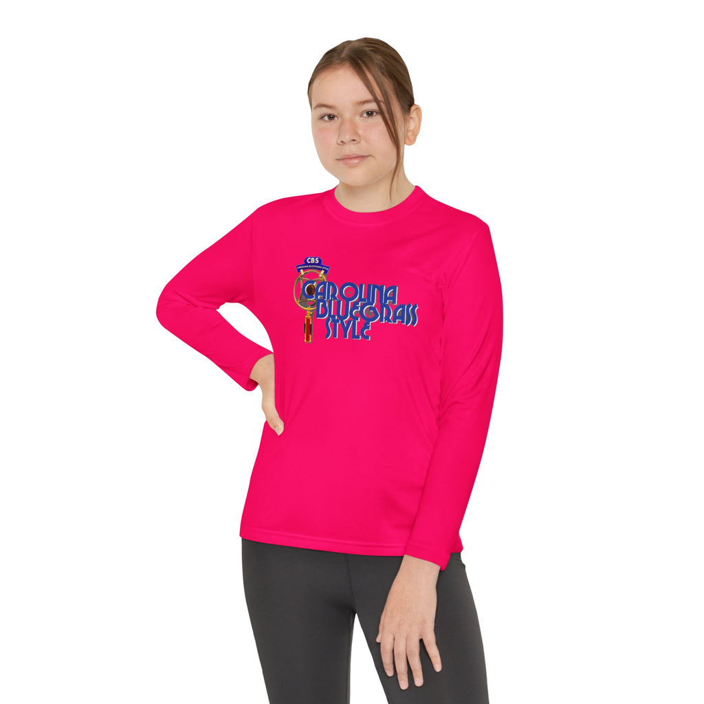 Carolina Bluegrass Style Youth Long Sleeve Tee
